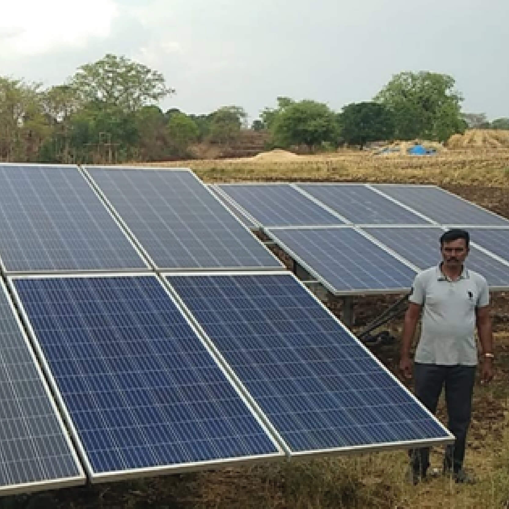 10kW Solar pump Installed Project (Maharashtra)