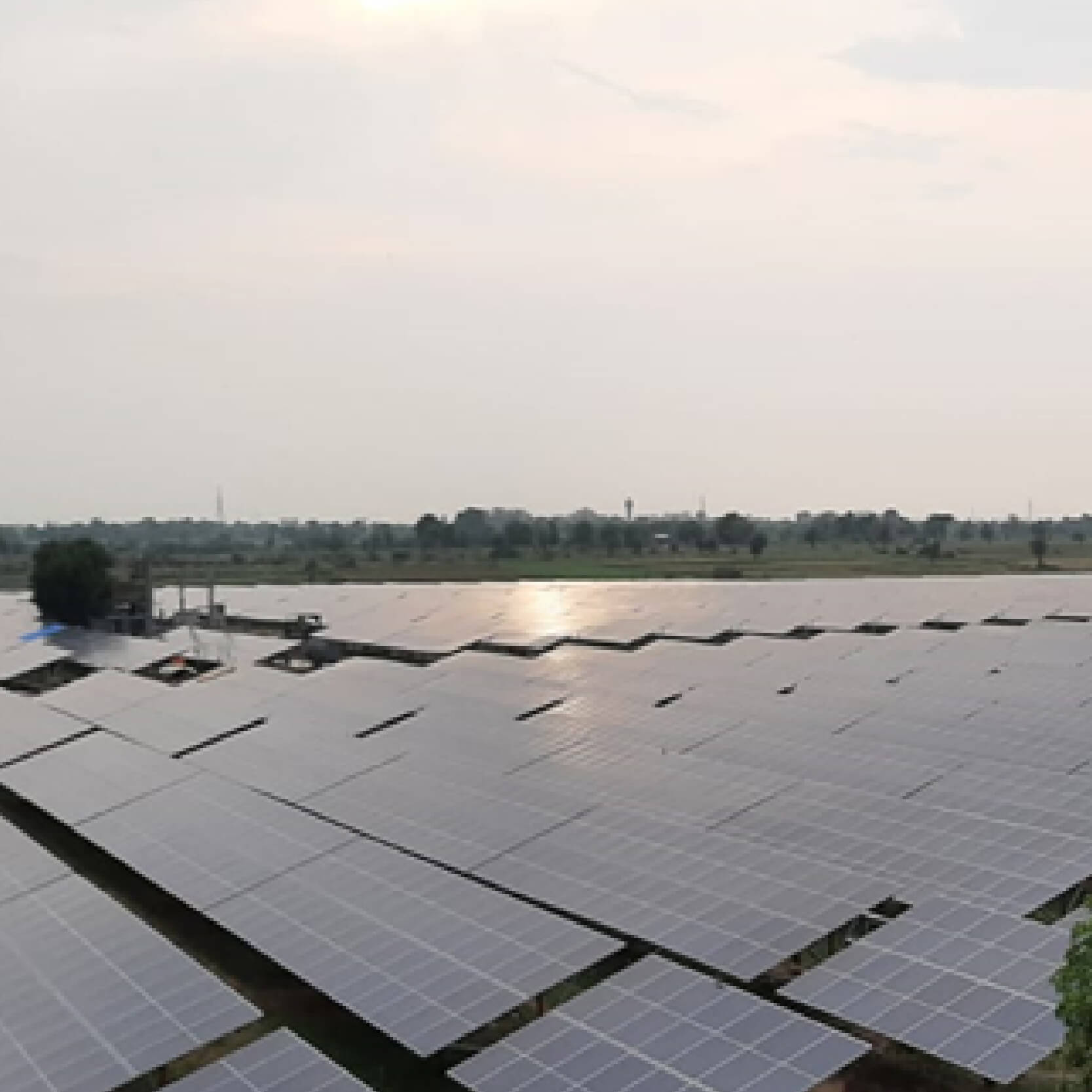 9.5MW Gokul Agri International Ground Mounted Project (Sidhpur)